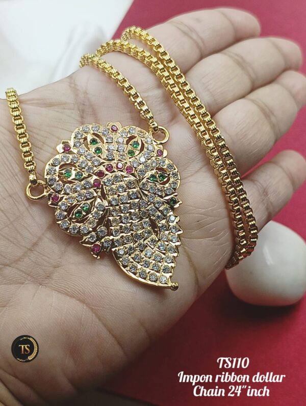Impon Ribbon dollar chain ✨ - Image 2