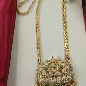 Kajalaksmi dollar chain.