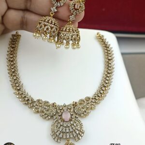 Bridal antique ad necklace with jimiki.