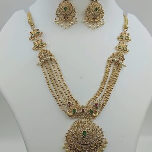 Antique Short Haram with Earrings ✨
