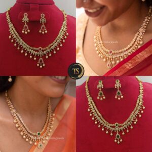 Ad stone necklace