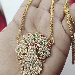 Impon Ribbon Dollar Chain