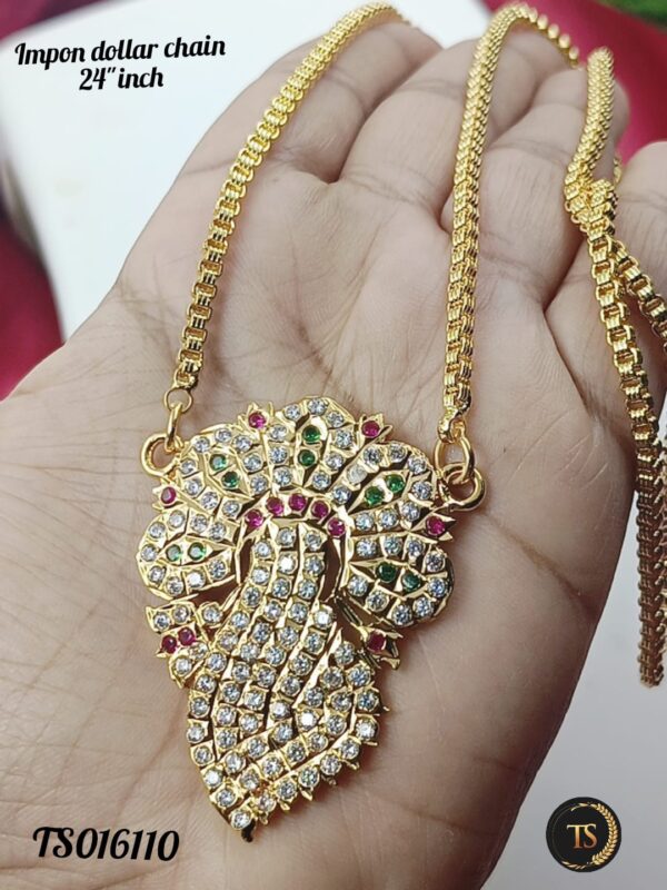 Impon Ribbon Dollar Chain