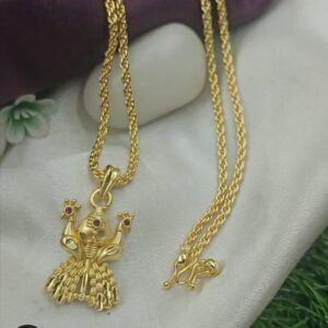 Double Peacock dollar chain