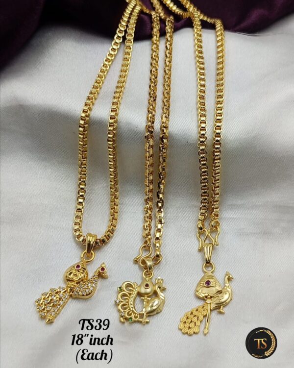 Double Peacock dollar chain - Image 2