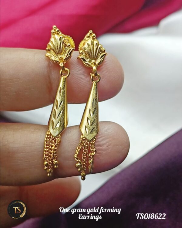 Forming earrings