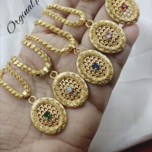 One gram gold forming dollar chain