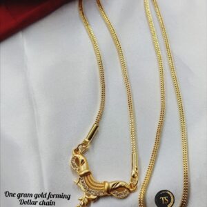 One Gram Gold Forming Dollar Chain