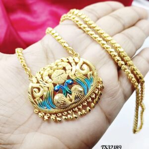 One gram gold forming dollar chain ✨