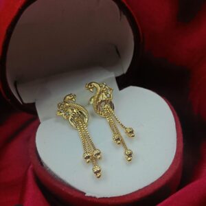 One gram gold forming earrings 💖