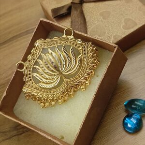 One gram gold forming lotus Dollar ✨