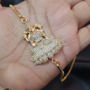 Diamond Design Lakshmi Mopu Chain 💎