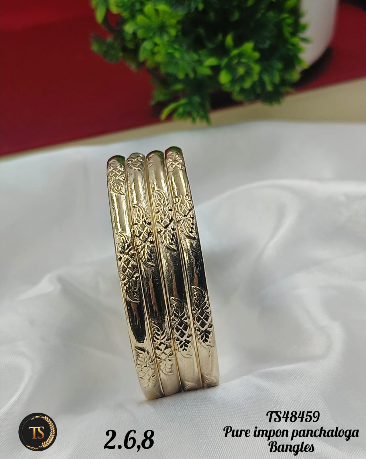 Pure impon panchaloga bangles ✨