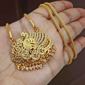 Beautiful thanga mayil doller chain 🦚