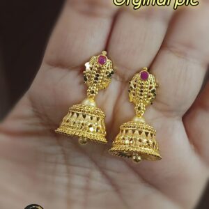 Gold design kerala style jimiki ✨