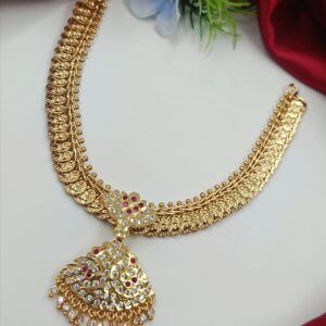 Impon Lakshmi coin necklace ✨